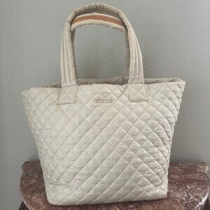 MZ Wallace Buff Medium Metro Tote Deluxe